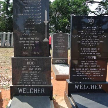 WELCHER Joseph 1921-2001 :: WELCHER Heidi 1959-1979