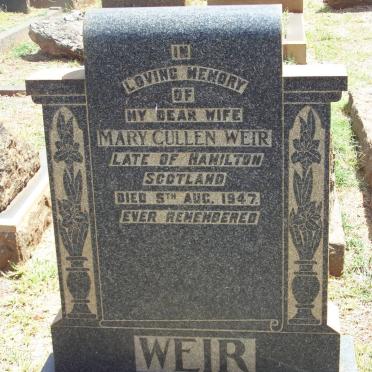 WEIR Mary Cullen -1947