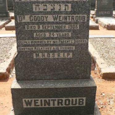 WEINTROUB Goody -1935