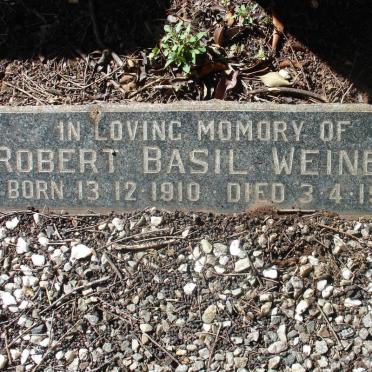 WEINECK Robert Basil 1910-1963