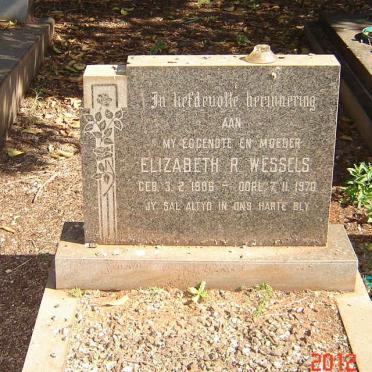 WESSELS Elizabeth R. -197?