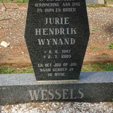 WESSELS Jurie Hendrik Wynand 1947-2009