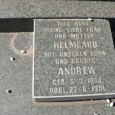 WELHONER Helmgard 1938-1991 :: WELHONER Andrew 1962-1982