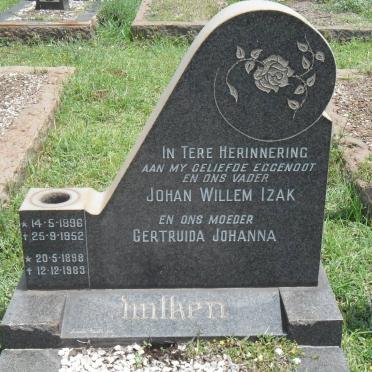 WILKEN Johan Willem Izak 1896-1952 &amp; Gertruida Johanna 1898-1983