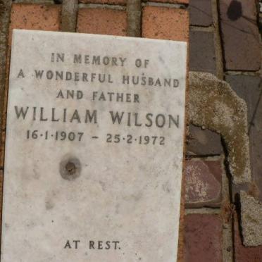 WILSON William 1907-1972