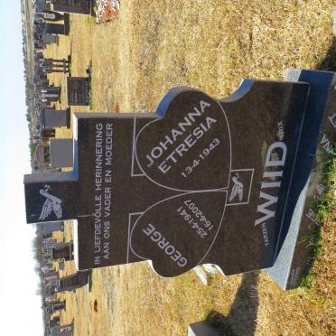 WIID George 1941-2007 &amp; Johanna Etresia 1943-