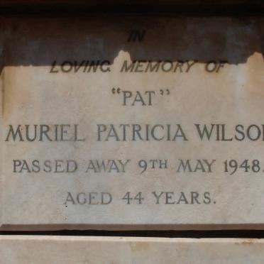 WILSON Muriel Patricia -1948