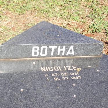 WILSON Brandon 1977-1997 :: BOTHA Nicolize 1981-1997