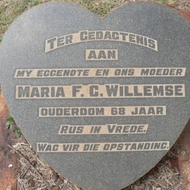WILLEMSE Maria F.C.