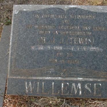 WILLEMSE M.J.J. 1918-1993