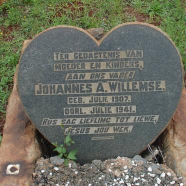 WILLEMSE Johannes A. 1907-1941