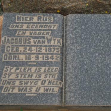 WYK Jacobus, van 1875-1942