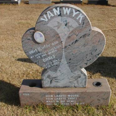 WYK Chris, van 1944-1998