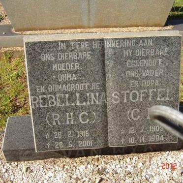 WYK C.? 1905-1984 &amp; R.H.C. 1915-2001
