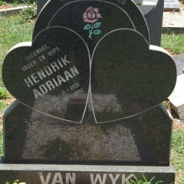 WYK Hendrik Adriaan, Van1931-1992