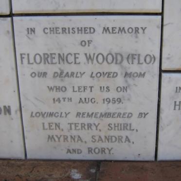 WOOD Florence -1959