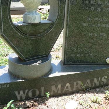 WOLMARANS 1929-1992
