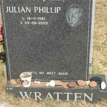 WRATTEN Julian Phillip 1981-2009