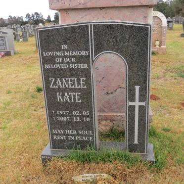 ZANELE Kate 1977-2007