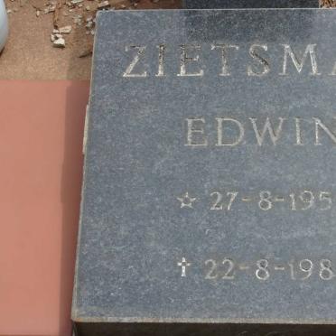 ZIETSMAN Edwin 1952-1988