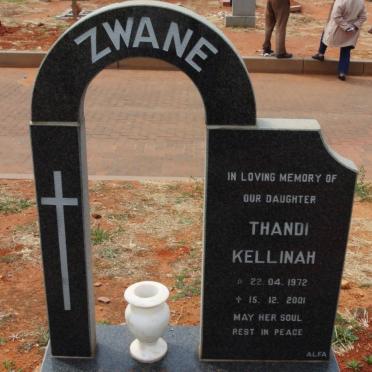 ZWANE Thandi Kellinah 1972-2001