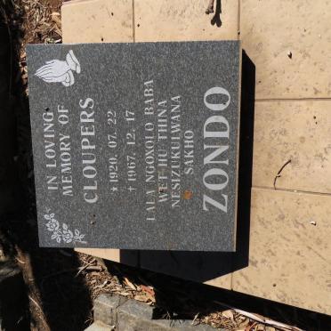 ZONDO Cloupers 1920-1967