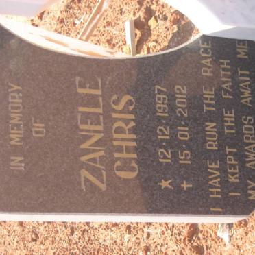 ZANELE Chris 1997-2012