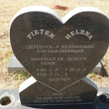 ? Pieter 1940-2008 &amp; Helena 1942-
