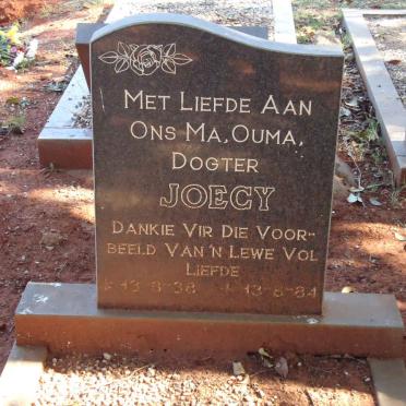 ? Joecy 1938-1984