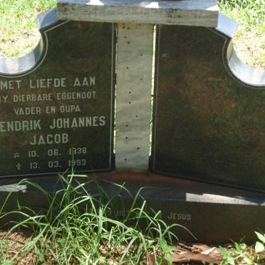 ? Hendrik Johannes Jacob 1938-1993