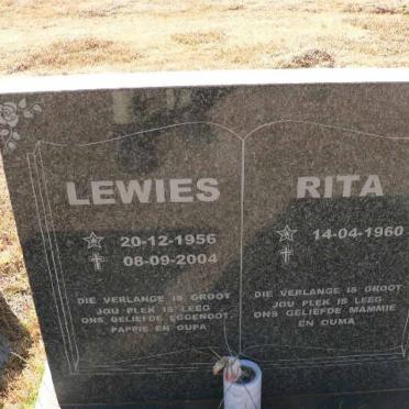 ? Lewies 1956-2004 &amp; Rita 1960-