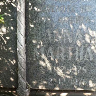 ? Anna Martha 1928-1976