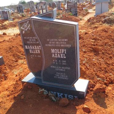 ?NKISI Molifi Azael 1949-2013 &amp; Masabat Ellen 1956-