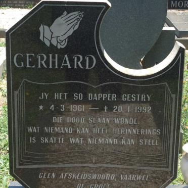 ? Gerhard 1961-1992