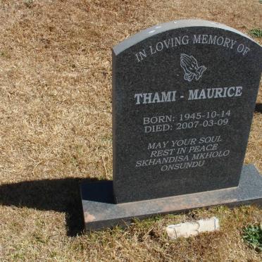 ? Thami-Maurice 1945-2007