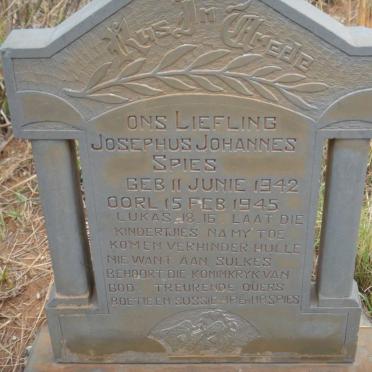 SPIES Josephus Johannes 1942-1945