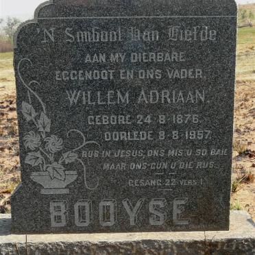 BOOYSE Willem Adriaan 1876-1957