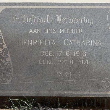 BEZUIDENHOUT Henrietta Catharina 1913-1970