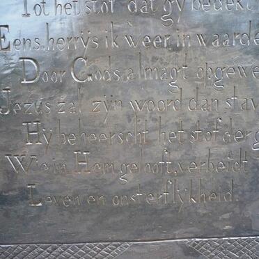 SCHUTTE Helena Susanna nee Joubert 1856-1887