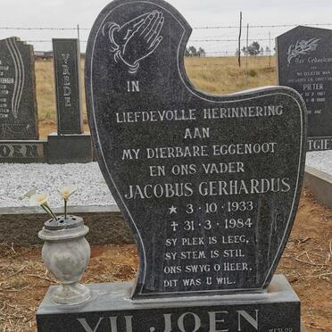 VILJOEN Jacobus Gerhardus 1933-1984