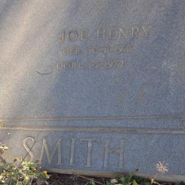 SMITH Joe Henry 1941-1972