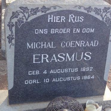 ERASMUS Michal Coenraad 1892-1964