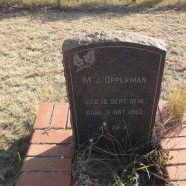OPPERMAN M.J. 1874-1953