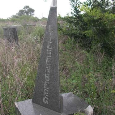 LIEBENBERG Barry 1936-1968 