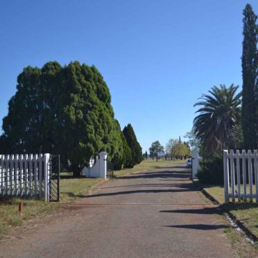 1. Entrance to Carletonville cemetery