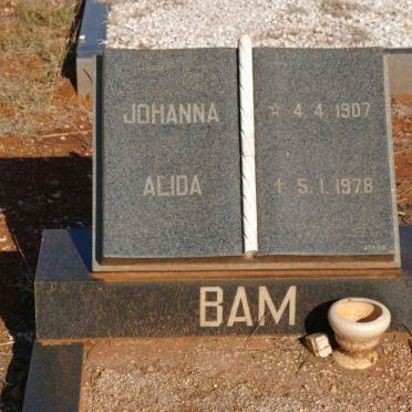 BAM Johanna Alida 1907-1978