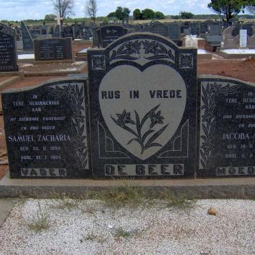 BEER Samuel Zacharia, de 1893-1965 &amp; Jacoba Maria 1899-1980
