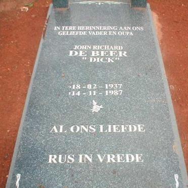 BEER John Richard, de 1937-1987