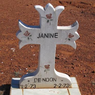 DENOON Janine 1973-1973