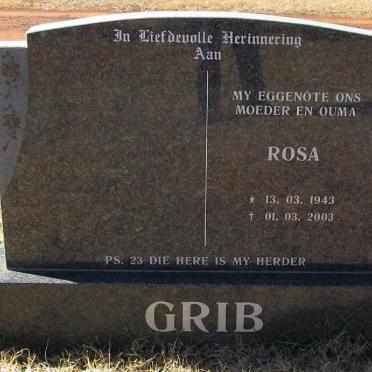 GRIB Rosa 1943-2003